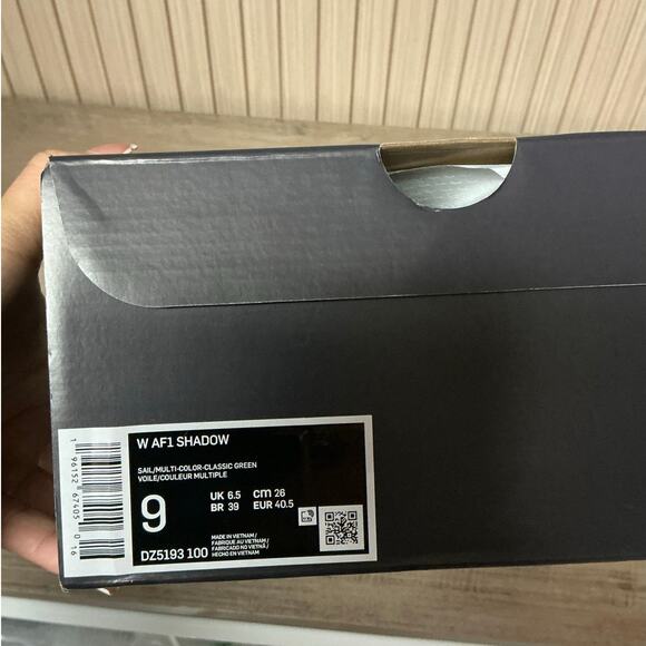 Nike Air Force 1 Low Shadow Multicolor Sneakers Women’s 9 DZ5193-100 - Picture 8 of 9